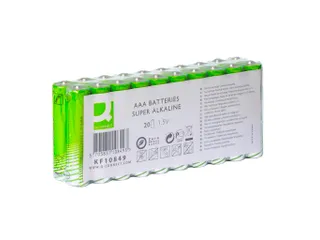Q-connect AAA batterijen Alkaline 20 stuks - 1