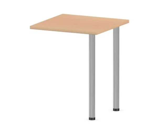 aanbouwtafel,i.h.v.,HxBxD 720-840x600x600mm,NE-esdoorn