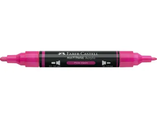 Acrylmarker Faber-Castell Multimark 253 pink neon - 3
