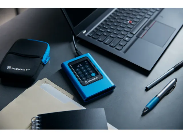 7680GB IronKey Vault Privacy 80 XTS-AES 256-bits beveiligde externe SS