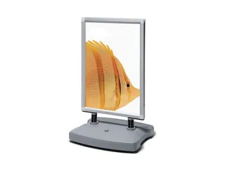 Stoepbord Windtalker City Plastic Voet A1 Zilver - 2