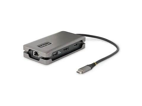 USB-C Multiport Adapter 4K 60Hz HDMI/DP, 3-Port USB Hub