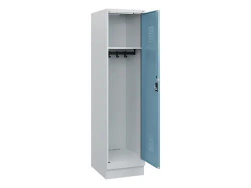 schoollocker,HxBxD 1630x400x500mm,1vak,vak B 400mm,cil.-slot,sokkel