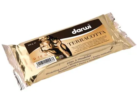 boetseerpasta Terracotta, pak van 500 g