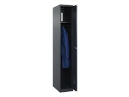 locker,HxBxD 1850x300x500mm,1vak,vak B 300mm,cil.-slot,staand op vloer