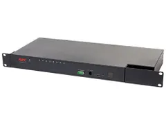 KVM0108A, 1U, KVM 2G, Analog, 1 Local User, 8 ports, Zwart