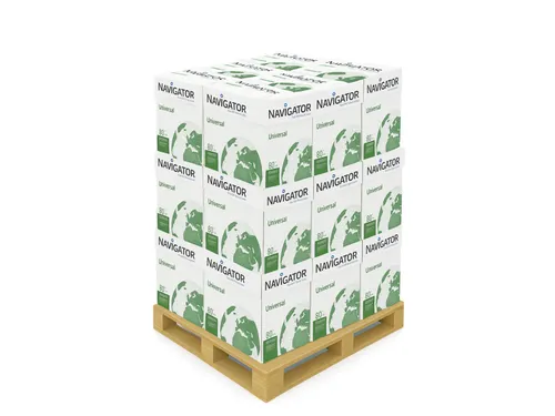 Kopieerpapier Navigator CO2 Neutraal A4 80 Gram Wit Halve Pallet
