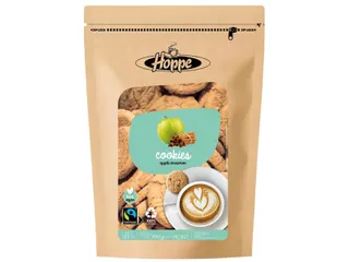 Koekjes Hoppe Cookies fairtrade appel kaneel circa 125stuks - 2