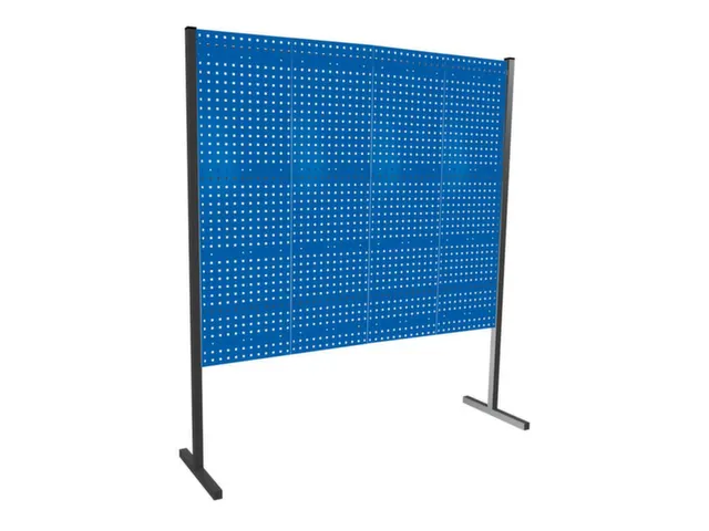 Paroi De Séparation En Tôle Perforée,Élément Simple,Hors-Tout L 2