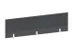 baliepaneel bureau aanbouw achter MS-donkergrijs antraciet 1600mm