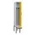 locker met bank,voor scheiding van kleding,HxBxD 2120x300x815mm,1vak