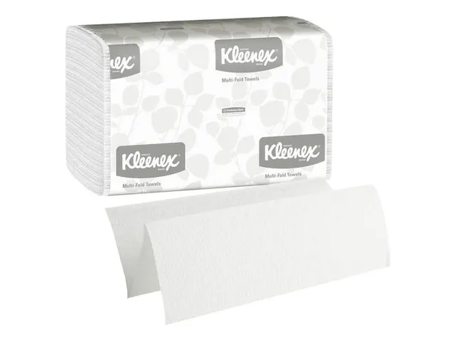 Kleenex 8201890 Handdoek Multifold 1-laags wit 235x23cm 16x150st
