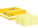 Notes 3M Post-it 653-CY 38x51mm jaune lot promo