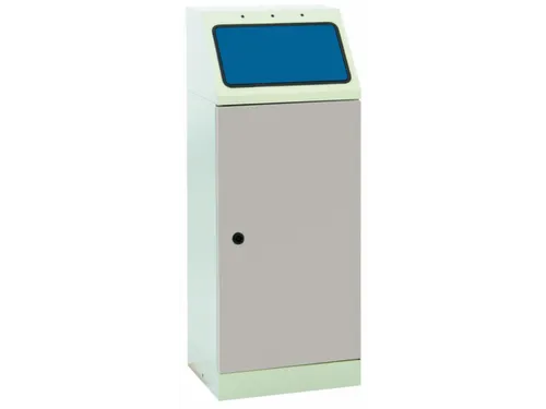 Afvalverzamelaar Zelfblussend 1X45 Liter 1000X400X300Mm Blauw