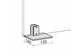 Tafelvoet Voor Bureauwand