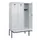 locker met bank,HxBxD 2120x1200x815mm,3vak,vak B 400mm,cilinderslot