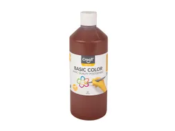 Plakkaatverf Creall basic donkerbruin 500ml