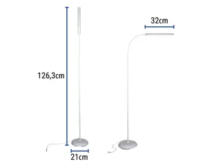 Vloerlamp MAUL Pirro LED dimbaar wit - 4