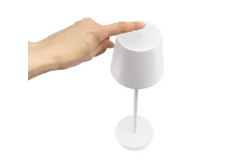 Securit Tafellamp Feline LED Wit oplaadbaar USB dimbaar - 6