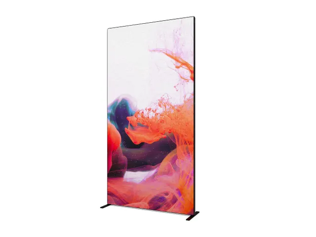 FlexFrame Modulair systeem beurswand 120x230cm Zwart frame