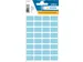 HERMA 3643 Universele etiketten 12x18mm Blauw 160 stuks