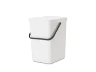 OUTLET Afvalemmer Sort & Go 25 Liter Wit - 1