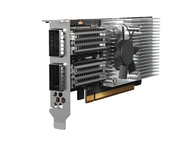 QNAP QXG-100G2SF-E810, Intern, Bedraad, PCI Express, Fiber, 100000 Mbi