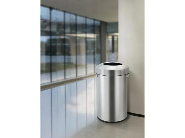 Afvalbak EKO Urban Bin 60 Liter RVS