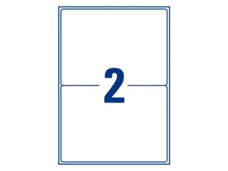 Etiket Avery Zweckform L7916-10 210x148mm polyethyleen wit 20 stuks - 3