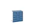 ladekast,HxBxD 1000x1050x750mm,6lade(n),lade voor normale belastingen
