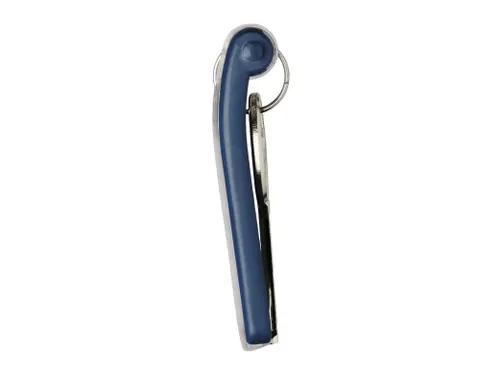 Sleutellabel Durable 1957 met ring blauw