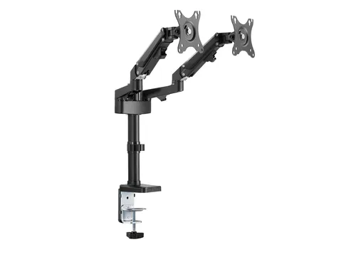 Monitorarm Neomounts DS70-750BL2 zwart 2 scherm 17-27 inch