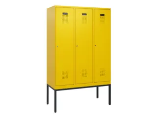 schoollocker,HxBxD 1950x1200x500mm,3vak,vak B 400mm,cil.-slot - 2