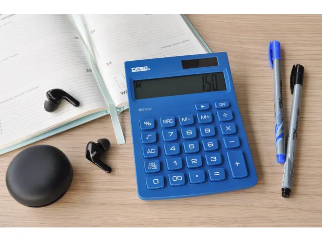 Rekenmachine Desq Compact navy