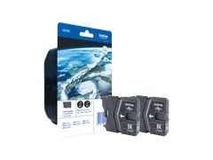 2X300Pages Blk Ink Blister