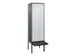 locker voor scheiding van kleding,HxBxD 2120x600x815mm,2vak
