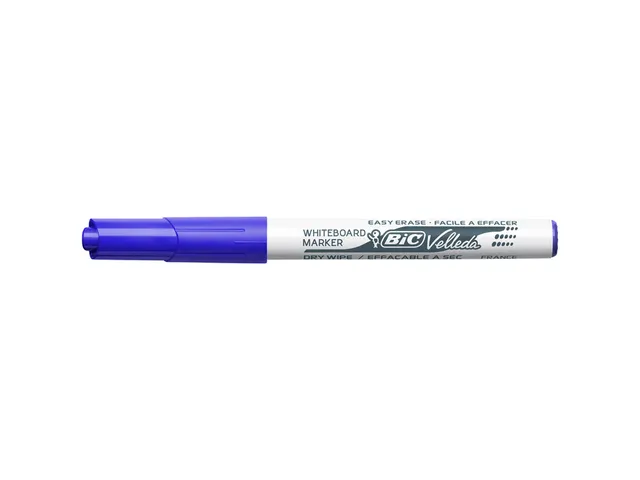 Whiteboardmarker Bic Velleda 1741 rond medium blauw