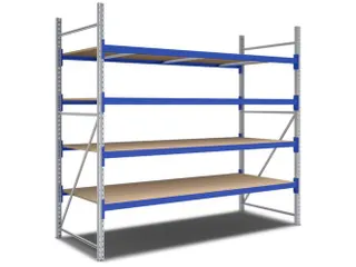 breedvakstelling,grondveld,HxBxD 2500x2820x1100mm,vakl. 500kg - 1