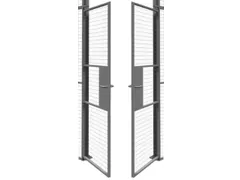 dubbele vleugeldeur,v. scheidingswandsysteem,HxB 2200x2000mm