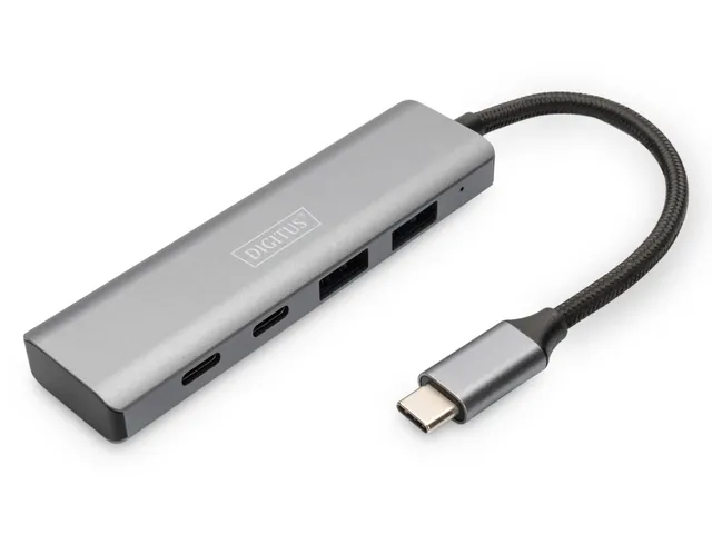 Digitus DA-70245 interface hub USB 3.2 Gen 1 (3.1 Gen 1) Type-C 10000