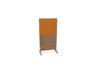scheidingswand,HxB 1545x800mm,NT-cherry,BN3005-geel - 1