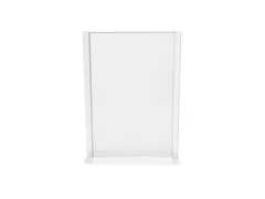 Europel Kaarthouder Metaal met acryl bord A5 Wit