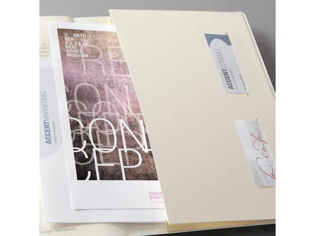 Notitieboek Conceptum A4 Lijn CO112 zwart