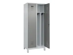 locker voor scheiding van kleding,HxBxD 1950x800x500mm,2vak