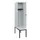 locker met bank,HxBxD 1950x400x815mm,1vak,vak B 400mm,draaigrendel