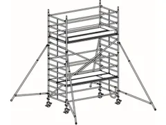 rolsteiger,reik H 5,4m,steiger H 4,64m,2platform(s),m. luik