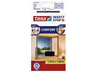 Insectenhor tesa Insect Stop COMFORT raam 1,7x1,8m zwart - 1
