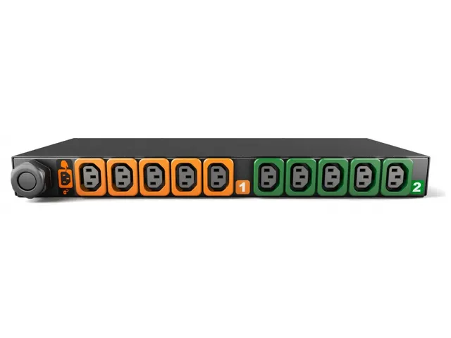 Vertiv GI30075L, Gecontroleerd, 1U, Horizontaal, Staal, LED, 10 AC-uit