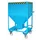 stortgoedbak,HxLxB 1680x1115x780mm,600l,draagverm. 1350kg,wielen