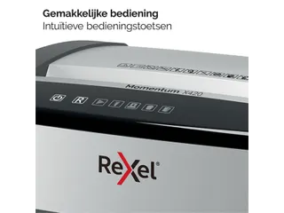 Papiervernietiger Rexel Momentum X420 snippers 4x40mm P-4 - 11